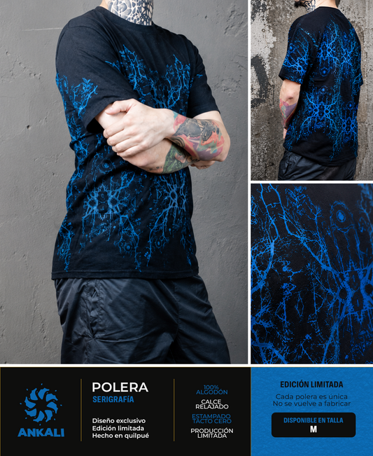 Polera Ankali 003 – Azul Eléctrico
