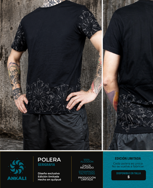 Polera Ankali 007 – Gris Grafito