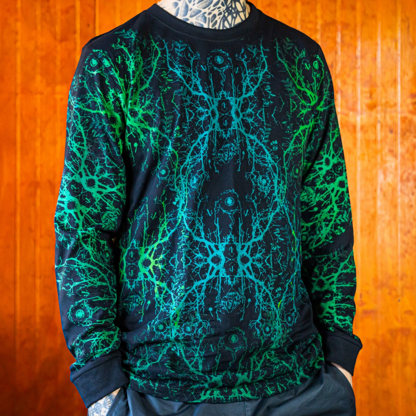 Polera Manga Larga Ankali 005 – Raíz Turquesa