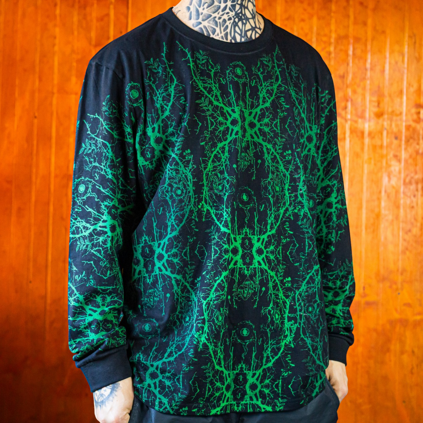 Polera Manga Larga Ankali 009 – Raíz Verde Esmeralda
