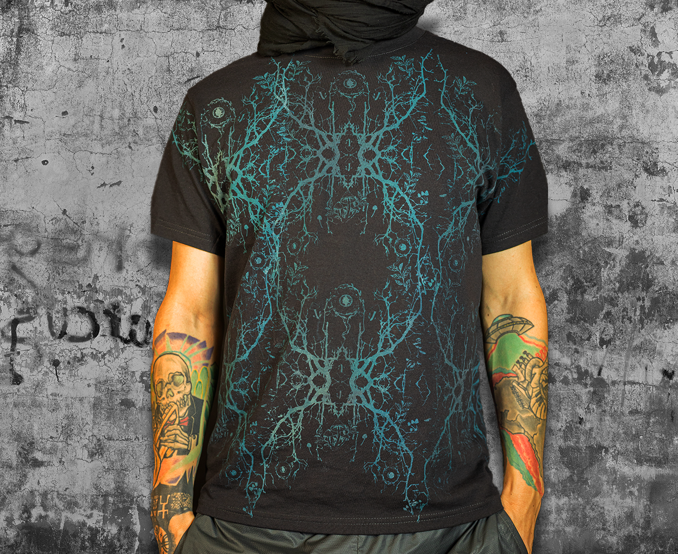 Polera Ankali 011 – Bosque Turquesa
