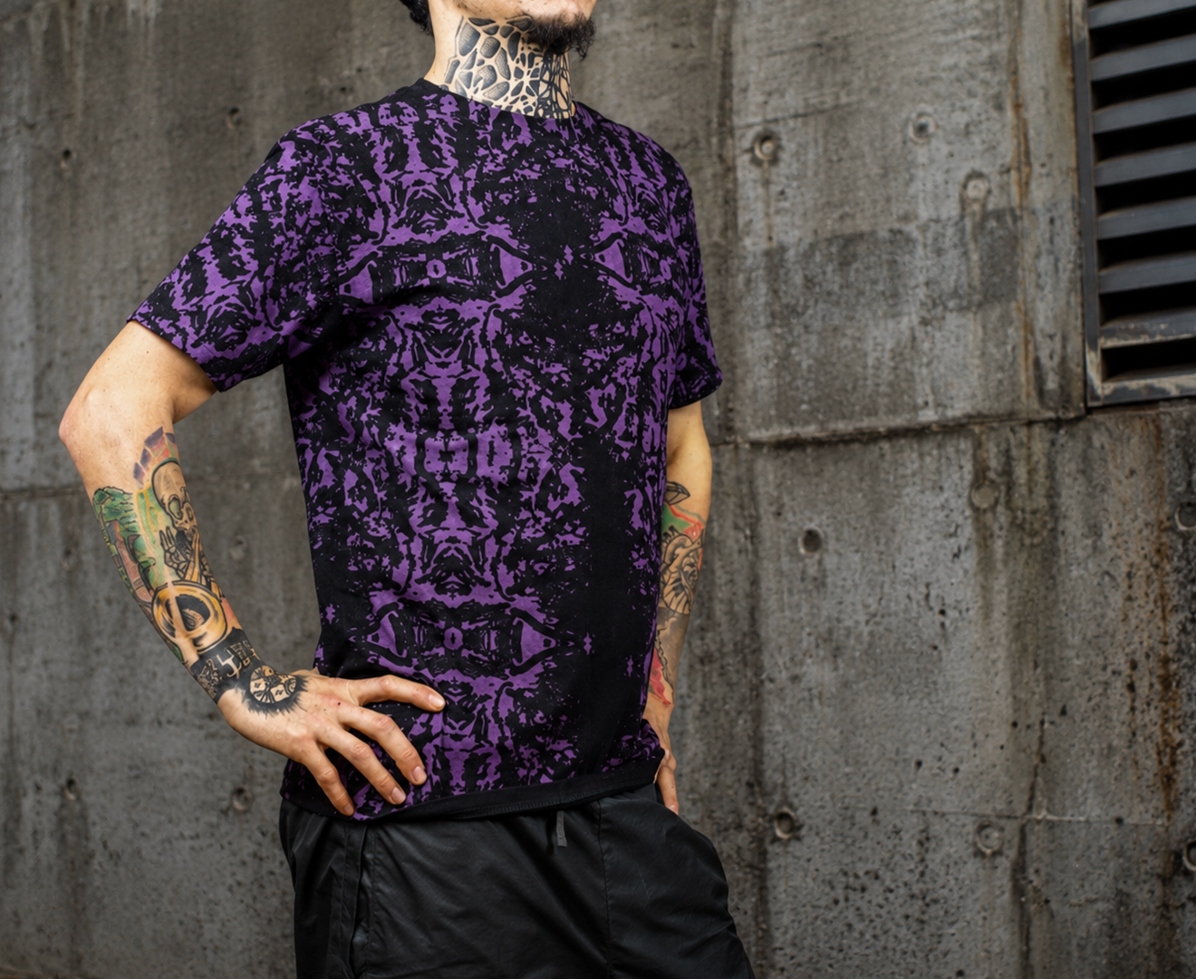 Polera Ankali 008 – Violeta Nocturno