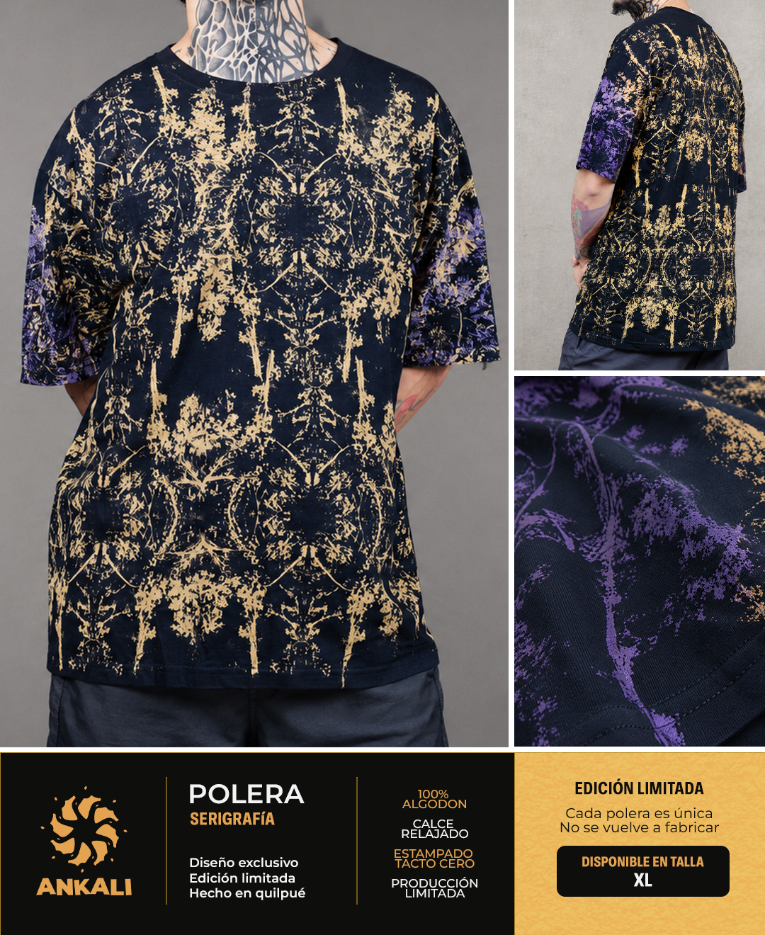 Polera Ankali 002 – Dorado Violeta