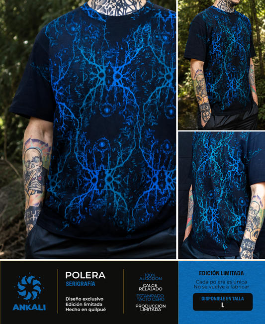 Polera Ankali 004 – Azul Profundo