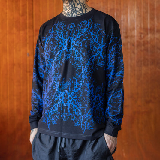 Polera Manga Larga ANKALI – Blue Roots