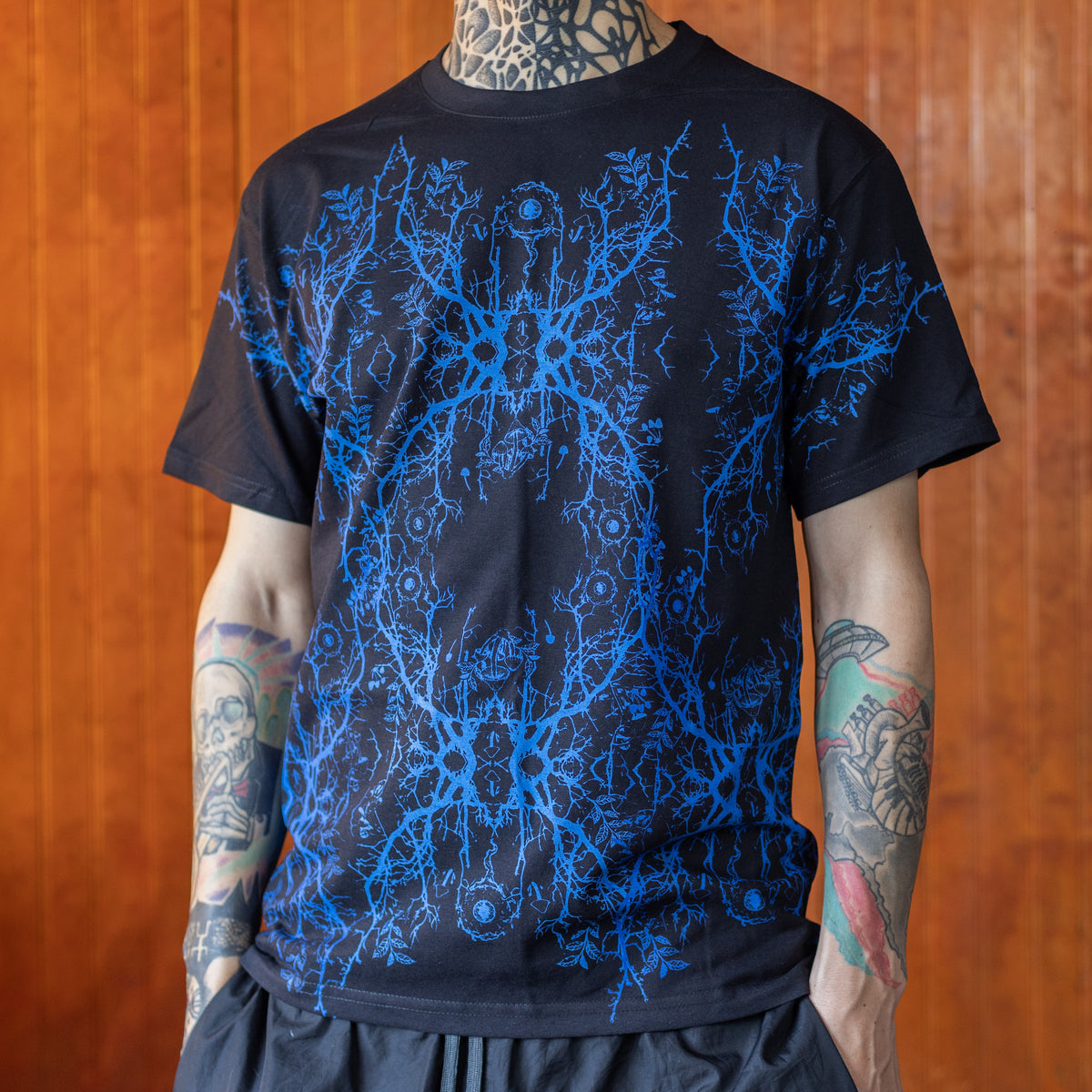Polera Manga Corta ANKALI — Blue Roots