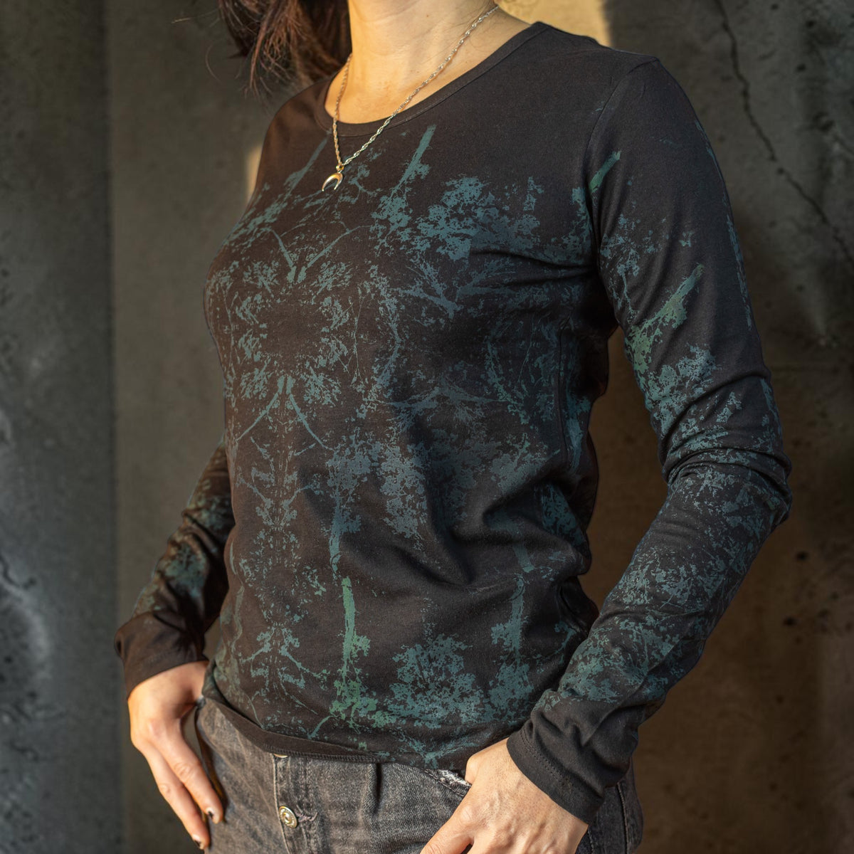 POLERA MANGA LARGA MUJER — FOREST RITUAL