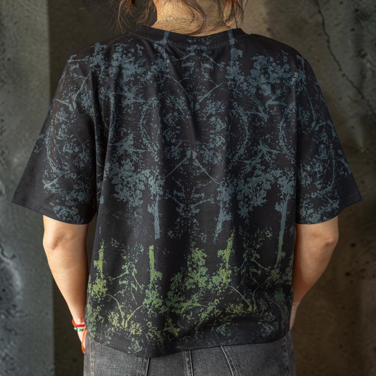 Polera Top Mujer – Forest Ritual Green 003