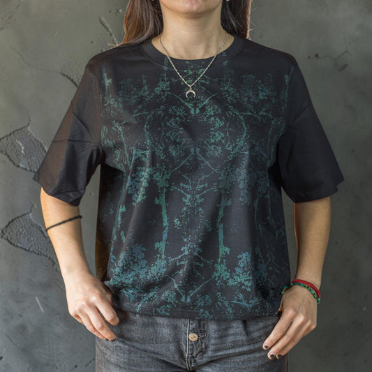 Polera Top Mujer – Forest Ritual Green 004