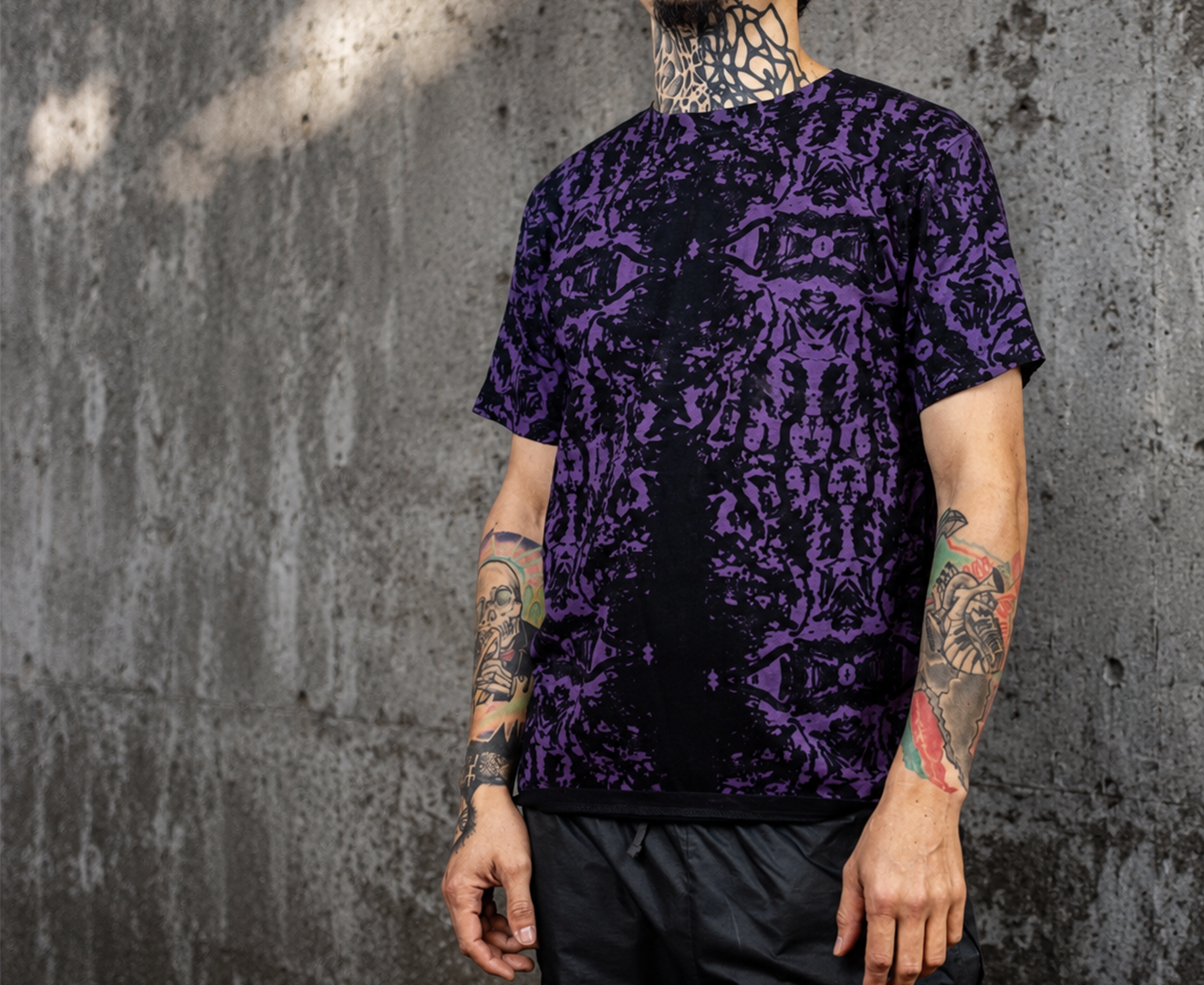 Polera Ankali 008 – Violeta Nocturno