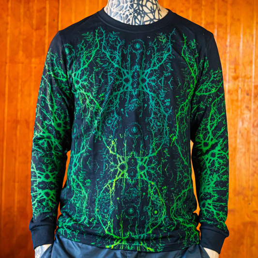 Polera Manga Larga Ankali 010 – Raíz Verde Neón
