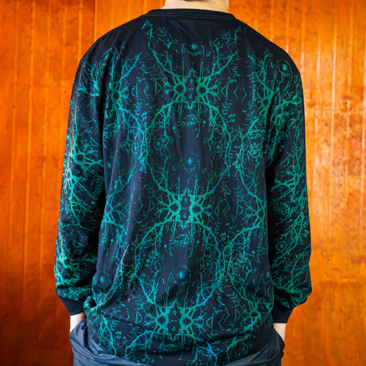 Polera Manga Larga Ankali 011 – Raíz Turquesa